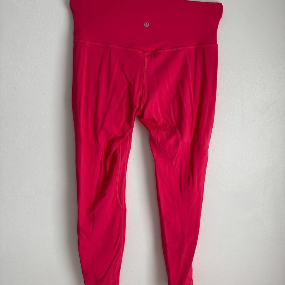 Lululemon Athletica Bright Pink Leggings